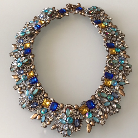 Saks Fifth Avenue Jewelry - Elegant Multicolor Statement Necklace